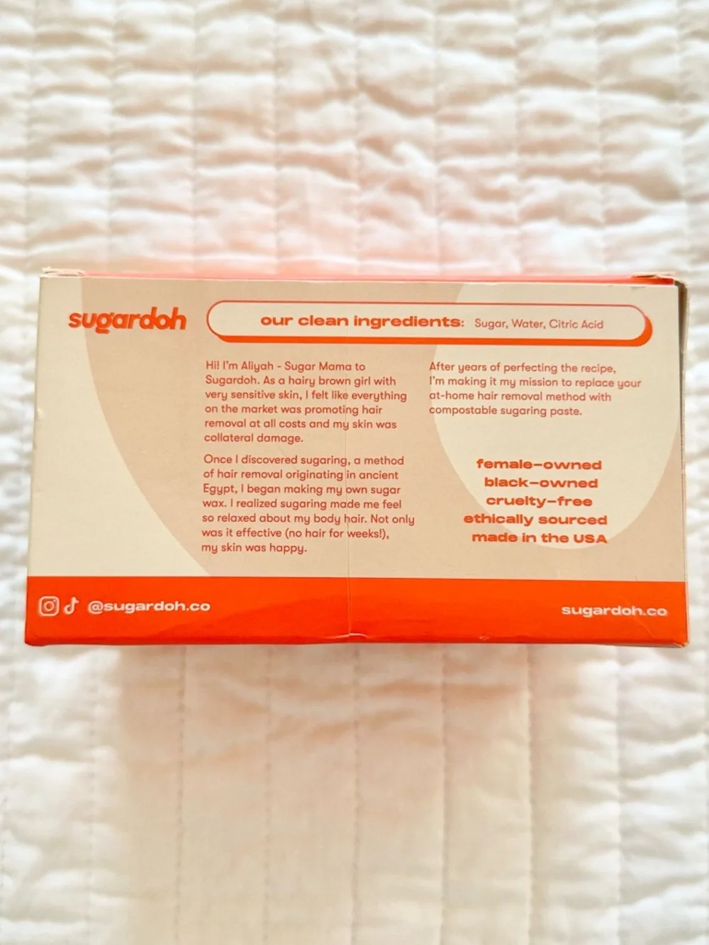 Sugardoh Natural Sugaring Kit | NIB | Hair Removal Wax | Summer Organic Washable